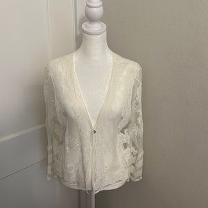 Lace cover up- New